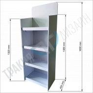 KAUFLAND shelf - lightweight
