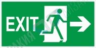 Emergency exit right - variant 1 EN