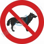 Forbidden for dogs