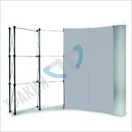 Pop Up wall 3x3 Curved